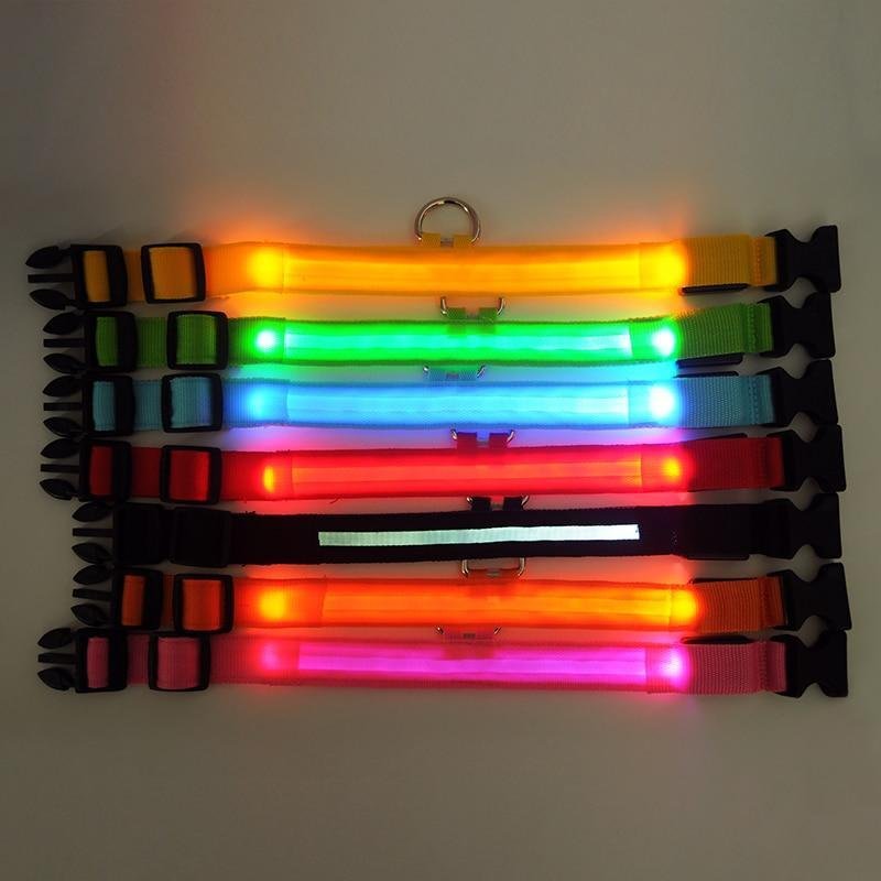 LED Glowing Night Safety Collar - Image 4