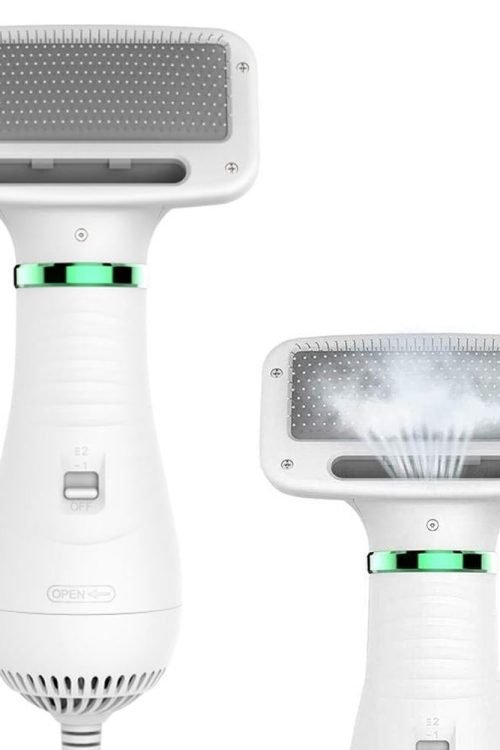 2-In-1 Pet Hair Dryer and Grooming Brush