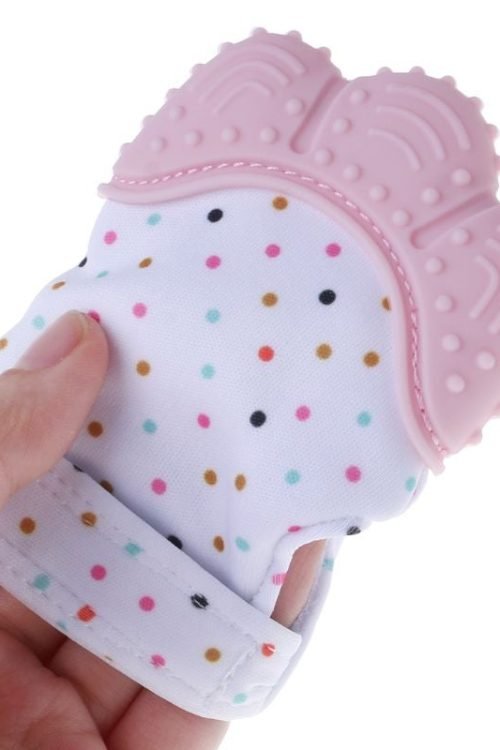 Baby Teether Gloves Mitten Toy
