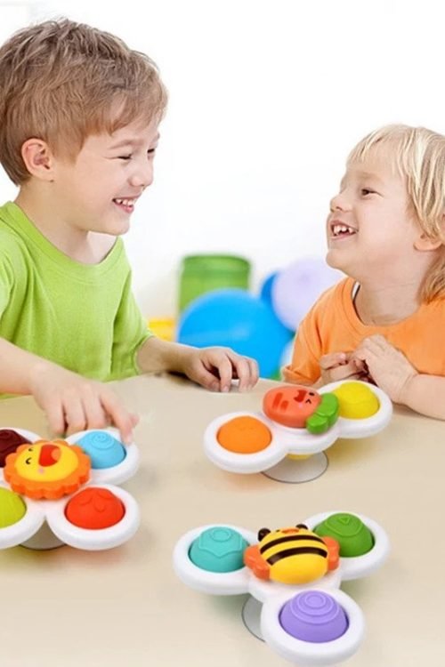 Baby Spinner Suction Cup Bath Toys