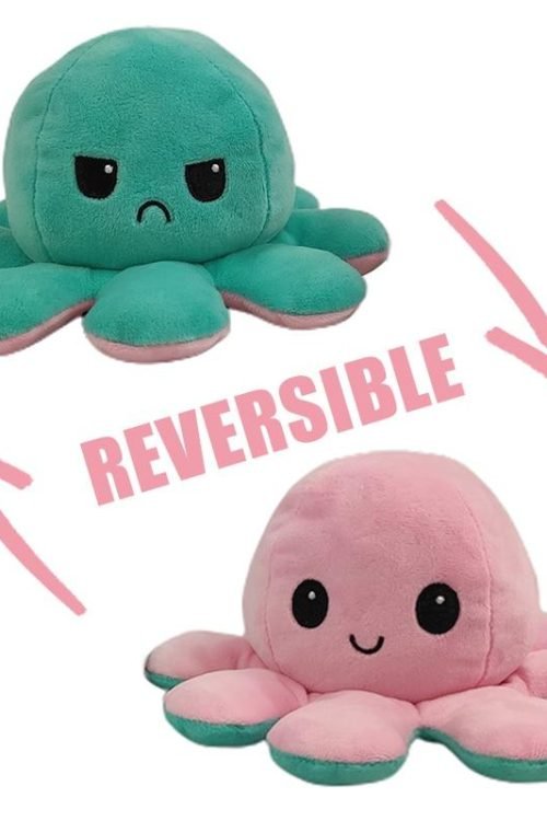 Double Sided Flip Octopus Plush Toy