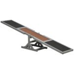 PawHut Wooden Dog Agility Seesaw