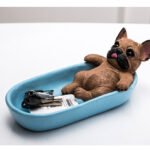 Lucky Bulldog Resin Decor